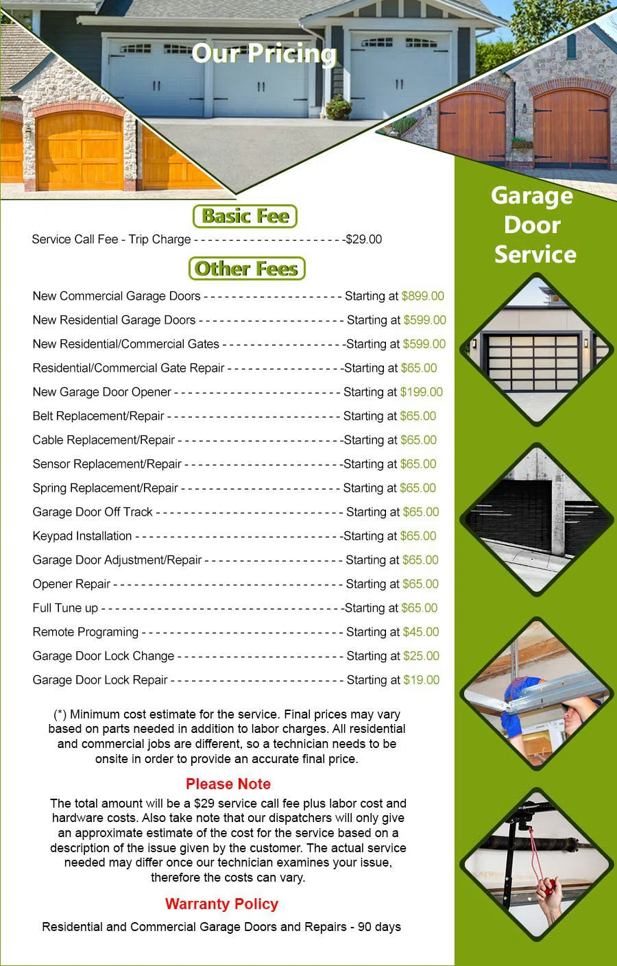 Galaxy Garage Door Service Phoenix, AZ 855-211-9628